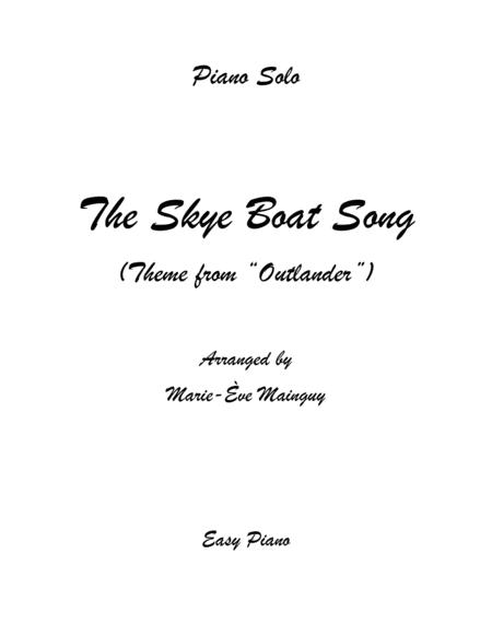 The Skye Boat Song Theme From Outlander Sheet Music