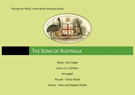 The Song Of Australia Sheet Music