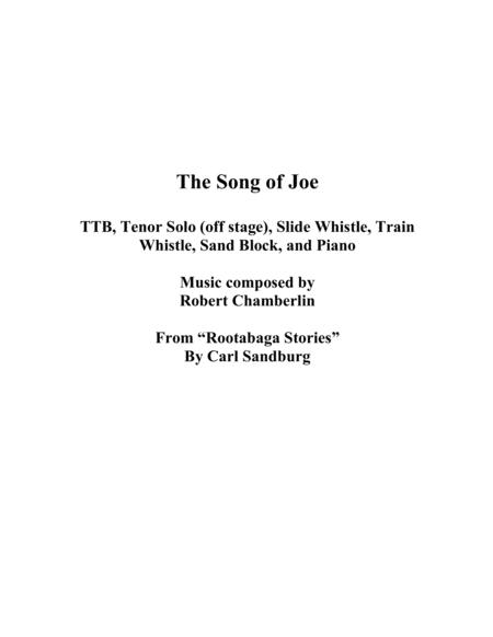 Free Sheet Music The Song Of Joe