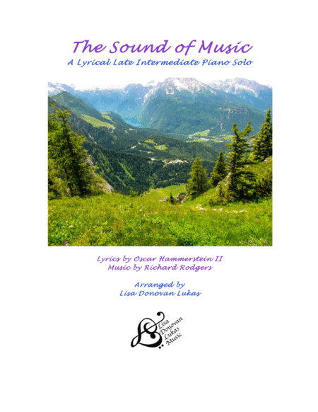 Free Sheet Music The Sound Of Music For Late Intermediate Piano