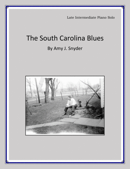 Free Sheet Music The South Carolina Blues