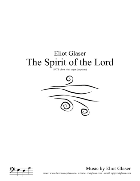 The Spirit Of The Lord Sheet Music