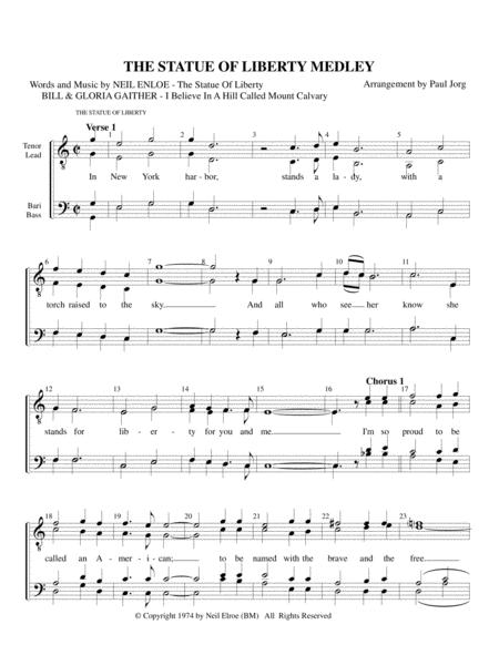 The Statue Of Liberty Medley Sheet Music