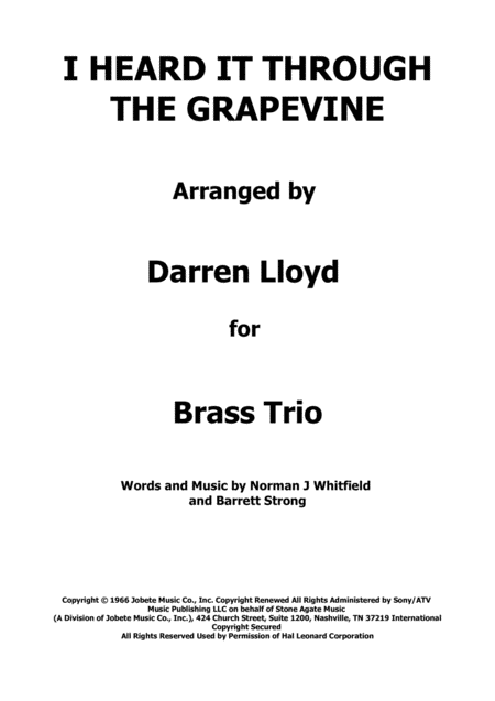 The Strenuous Life Sax Quintet Sheet Music