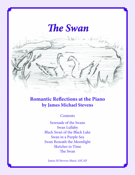 The Swan Romantic Reflections At The Piano Sheet Music