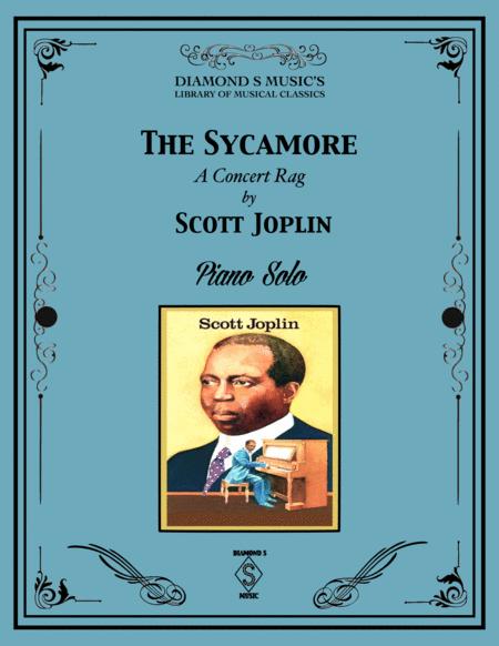 Free Sheet Music The Sycamore A Ragtime Two Step Scott Joplin Piano Solo
