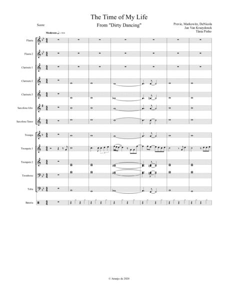 The Time Of My Life Sheet Music