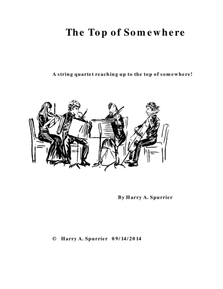 Free Sheet Music The Top Of Somewhere