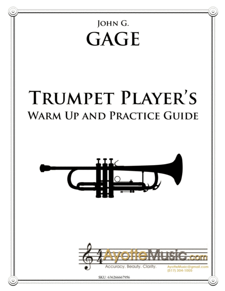 Free Sheet Music The Trumpet Players Warm Up And Practice Guide