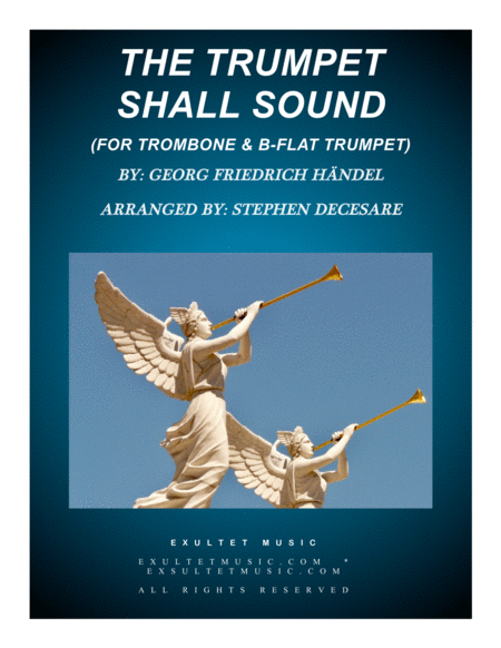 The Trumpet Shall Sound For Trombone Bb Trumpet Solo Sheet Music