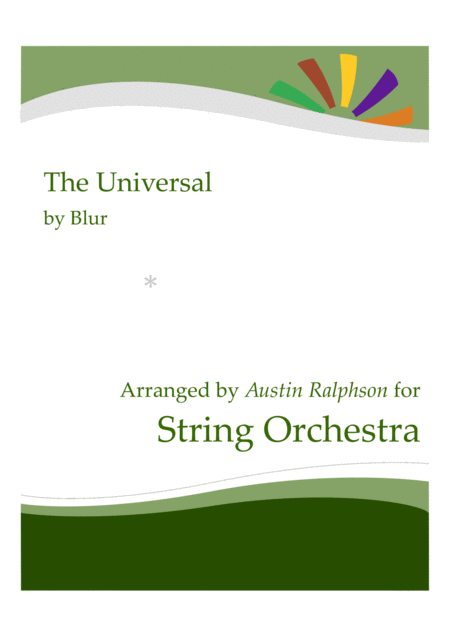 The Universal British Gas Advert String Ensemble String Orchestra Sheet Music