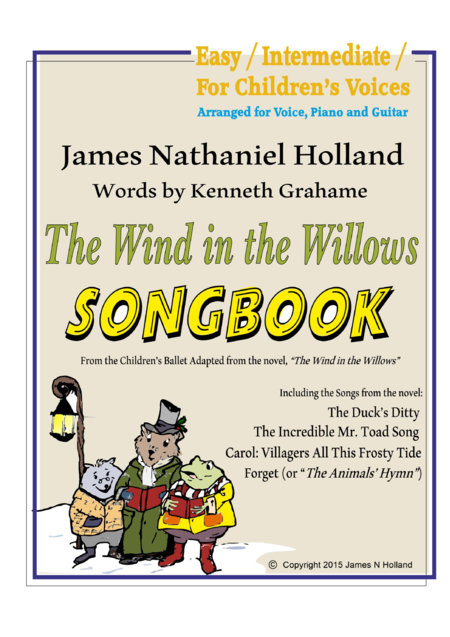 The Wind In The Willows Songbook Sheet Music