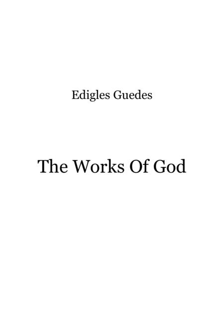 The Works Of God Sheet Music