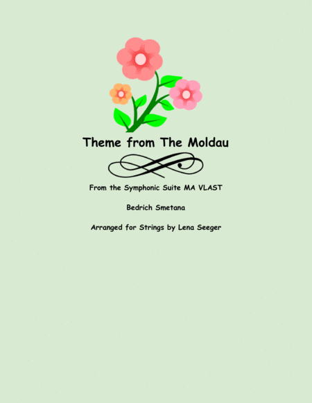 Free Sheet Music Theme From The Moldau Two Violins And Cello