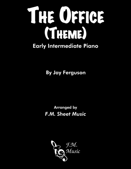 Theme From The Office Early Intermediate Piano Sheet Music