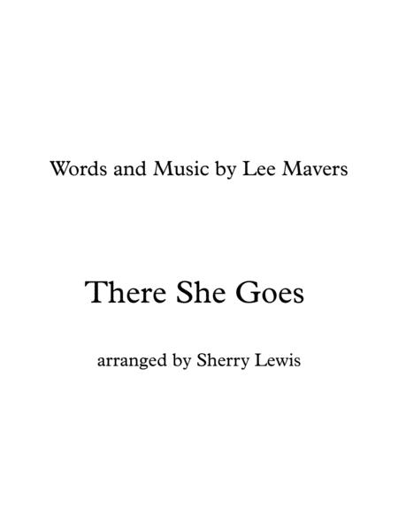 Free Sheet Music There She Goes For String Orchestra Of 2 Violins Viola Cello String Bass Chords