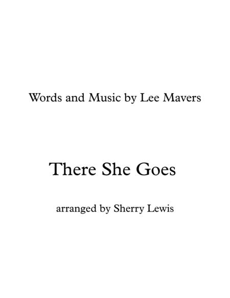 There She Goes For String Orchestra Of 2 Violins Viola Cello String Bass Chords Sheet Music