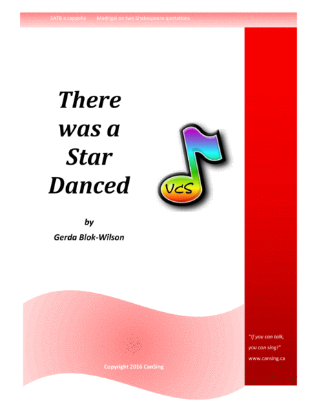 There Was A Star Danced Sheet Music