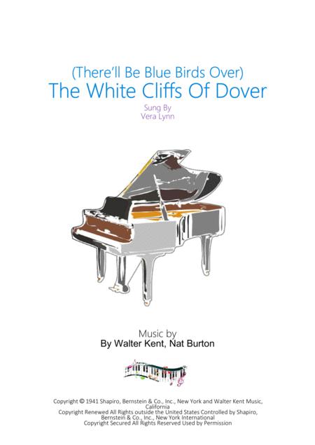 There Will Be Bluebirds Over The White Cliffs Of Dover For Moderate Piano Solo Sheet Music