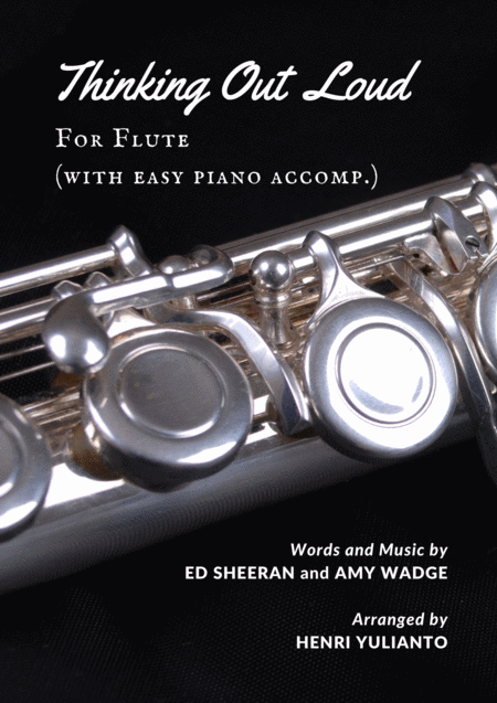 Thinking Out Loud For Flute In G Major Sheet Music