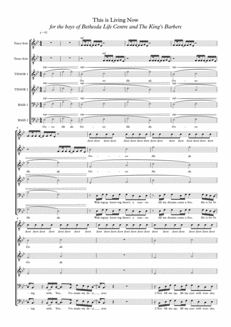 This Is Living Now Sheet Music