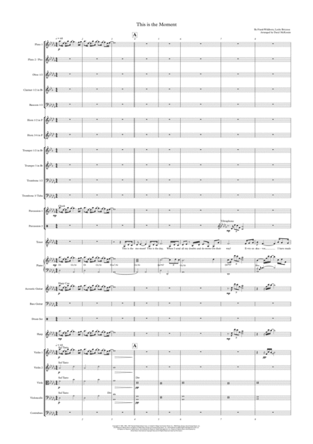 Free Sheet Music This Is The Moment From Jekyll Hyde Male Vocal With Pops Orchestra Key Of Db To D