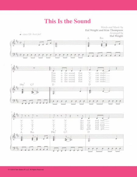 This Is The Sound Sheet Music