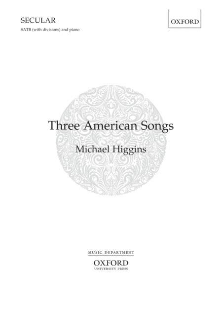 Three American Songs Sheet Music