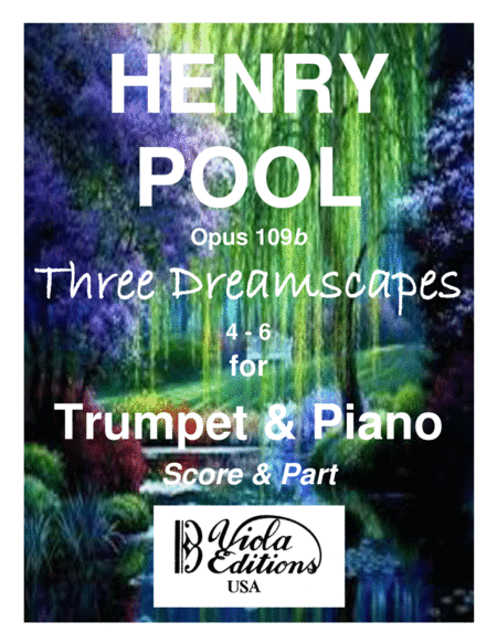 Three Dreamscapes For Trumpet Piano 4 6 Sheet Music