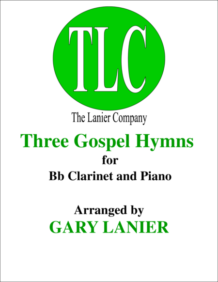 Free Sheet Music Three Gospel Hymns Duets Bb Clarinet Piano