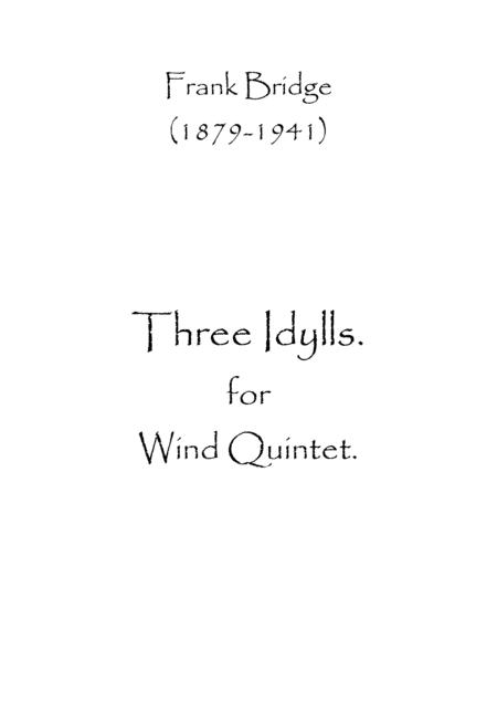 Three Idylls Sheet Music