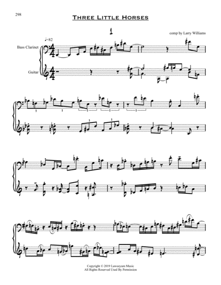 Three Little Horses Sheet Music