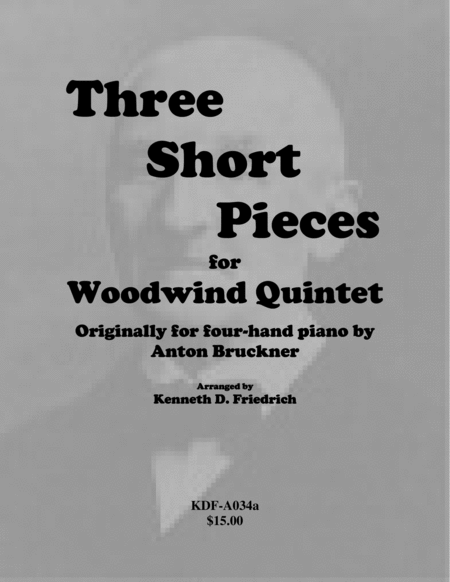 Free Sheet Music Three Short Pieces Woodwind Quintet