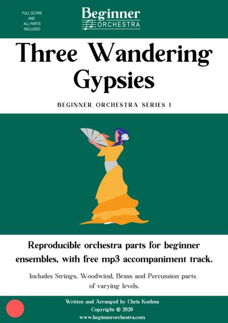 Three Wandering Gypsies Sheet Music