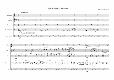 Time Remembered Sheet Music