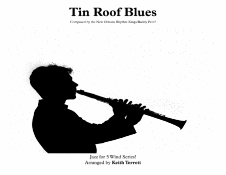 Tin Roof Blues For Clarinet Quintet Jazz For 5 Wind Series Sheet Music