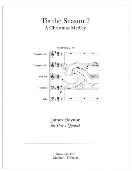 Free Sheet Music Tis The Season 2 A Christmas Medley