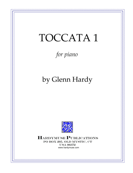 Free Sheet Music Toccata 1