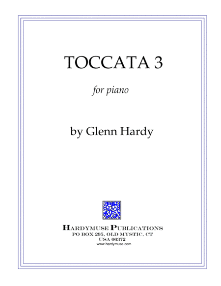 Toccata 3 Sheet Music