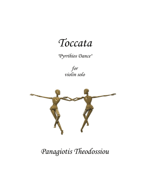 Toccata For Violin Solo Sheet Music