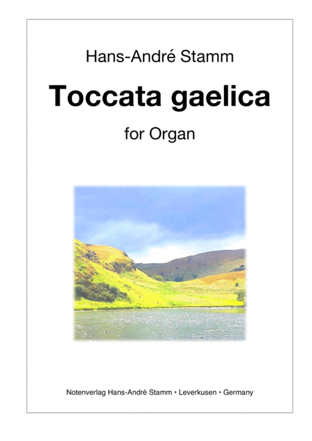 Toccata Gaelica For Organ Sheet Music