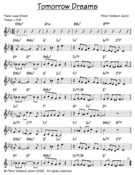 Tomorrow Dreams Sheet Music