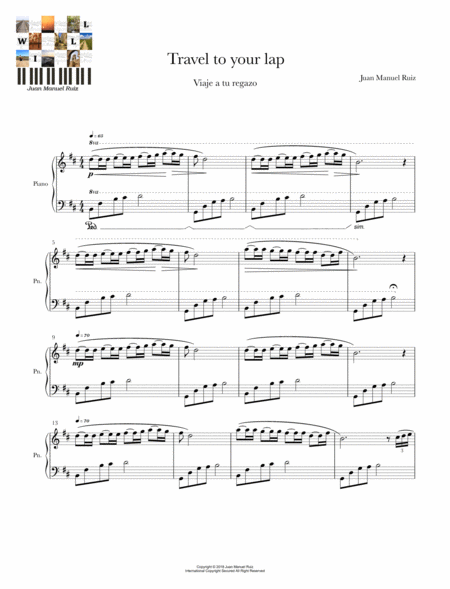 Travel To Your Lap Sheet Music