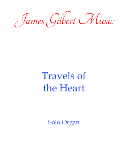 Travels Of The Heart Or091 Sheet Music