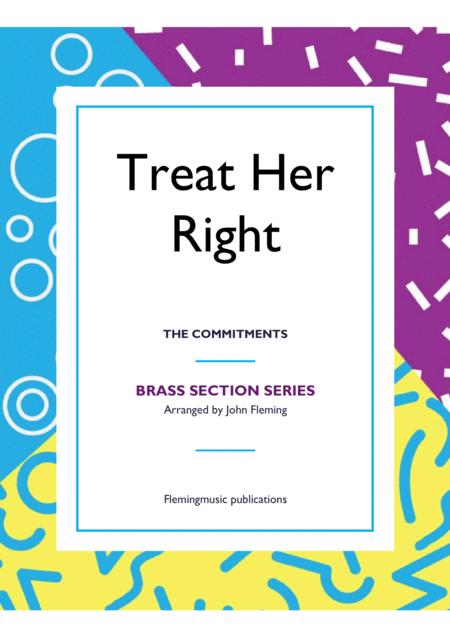 Treat Her Right Brass Section Sheet Music
