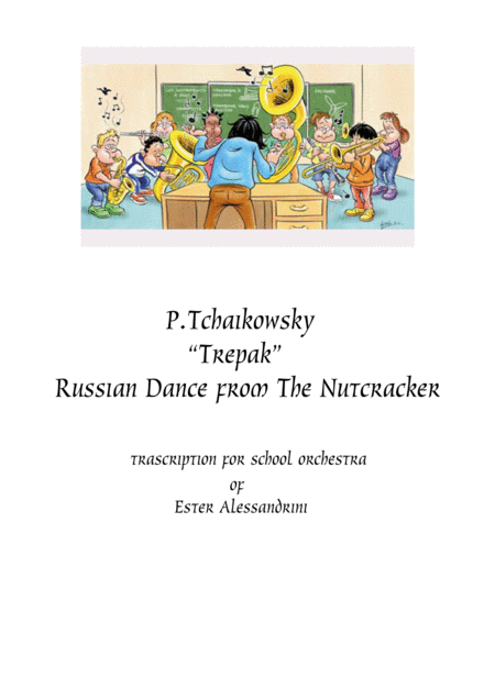 Free Sheet Music Trepak Russian Dance From The Nutcraker