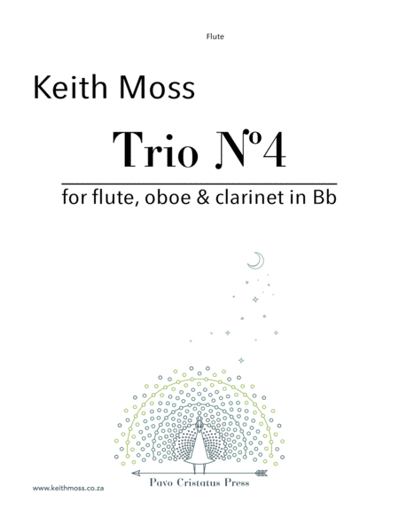 Free Sheet Music Trio N 4 For Flute Oboe Clarinet In Bb