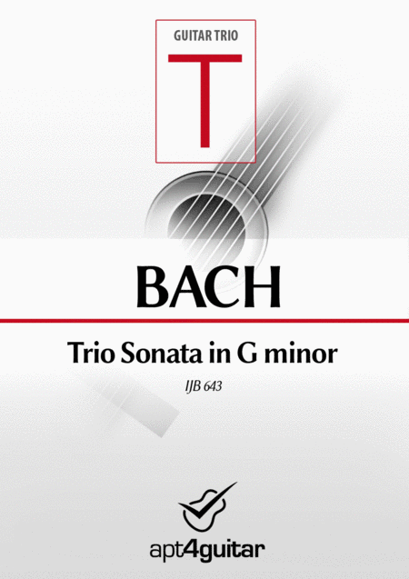 Trio Sonata In G Minor Sheet Music