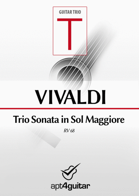 Free Sheet Music Trio Sonata In Sol Maggiore