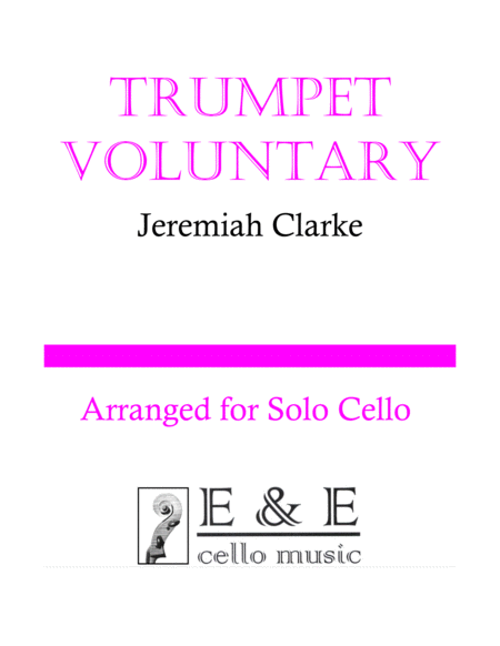 Free Sheet Music Trumpet Voluntary